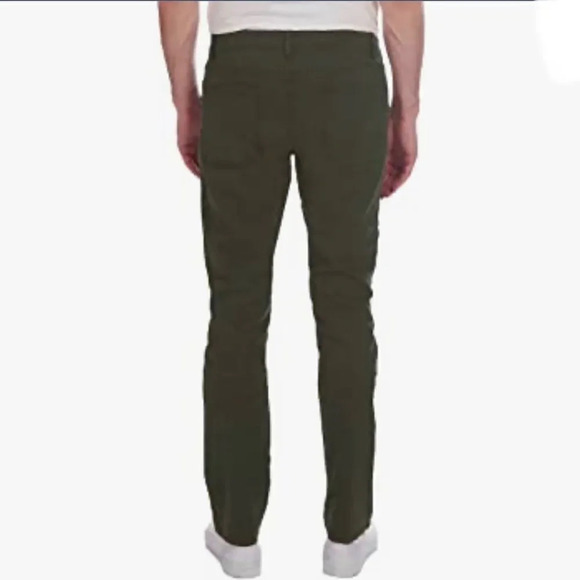 Jachs Men’s 5 Pocket Green 34x30 32x30 Straight Leg Stretch Pant #7 - Picture 4 of 7